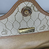 Christian Dior Honeycomb PVC Leather Crossbody Bag