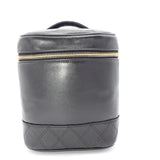 Chanel Vintage Matlasse Vanity Cosmetic Bag