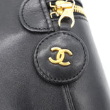 Chanel Vintage Matlasse Vanity Cosmetic Bag
