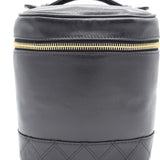 Chanel Vintage Matlasse Vanity Cosmetic Bag