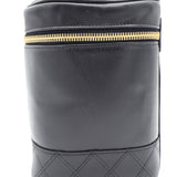 Chanel Vintage Matlasse Vanity Cosmetic Bag
