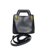 Salvatore Ferragamo Wanda Gancini Mini Flip-Lock Bag