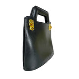 Salvatore Ferragamo Wanda Gancini Mini Flip-Lock Bag
