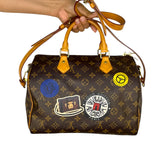 Limited Edition Louis Vuitton Bandoulière Speedy 30 – World Tour