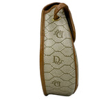 Christian Dior Honeycomb PVC Leather Crossbody Bag
