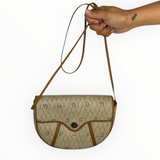 Christian Dior Honeycomb PVC Leather Crossbody Bag